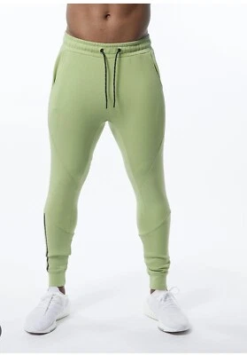 Jogger con puños Alphalete para hombre - verde claro, talla grande Foto 1 de 4