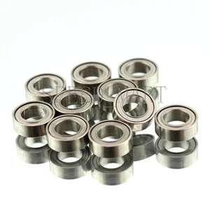10 PCS MR74zz Mini Metal Double Shielded Ball Bearings (4mm*7mm*2.5mm) - Picture 1 of 4