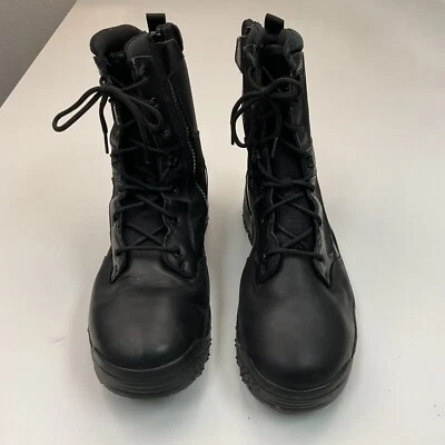 5.11 Tactical Men's ATAC 2.0 8" Sidezip Boots 12391 - Black US 15 - Image 1 of 4