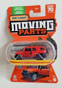 Matchbox 2023 Moving Parts 30/54 Toyota FJ Cruiser Red - Picture 1 of 3