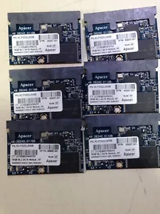 LOT OF 6: HP APACER 16GB MLC SATA MODULE HF 8C.F1DD2.LR10B PN 689057-001 - USED - Picture 1 of 5