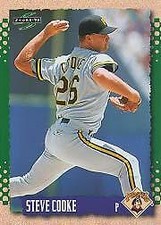 1995 Score Pittsburgh Pirates Baseball Card #522 Steve Cooke