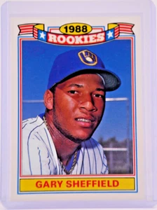 1989 Topps Gary Sheffield - 1988 Rookies Commémorative Set #20 Milwaukee Brewers - Photo 1/6