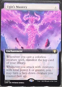 Ugin's Mastery #751 Commander Masters Extended Art Regular Rare - Picture 1 of 2