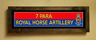 7 PARA ROYAL HORSE ARTILLERY Wall Plaque British Army