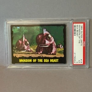 Vintage Outer Limits Daystar Card 1964 Monster Horror PSA 5 Invasion Sea Beast - Picture 1 of 4
