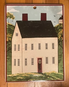 Country Life Trivet Warren Kimble Brandon House 8.75” X 6.75” Sakura 1998 Folk - Picture 1 of 6