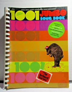 1001 Jumbo Liederbuch #Z013h große Spiralmelodie Akkorde Diagramme Wörter Klavier Orgel - Bild 1 von 7