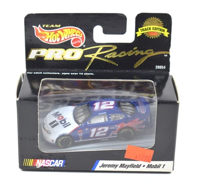 Jeremy Mayfield #12 Mobil 1 Ford 1998 Hot Wheels Racing Track Edition 1/64 - Image 1 of 3