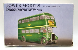 Tower Models 1:76 OO Scale London Greenline RT Bus Plastik Modellbausatz, komplett - Bild 1 von 6
