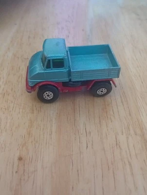 Matchbox Lesney Superfast No. 49 Mercedes Unimog In METALLIC STEEL BLUE (H1) - Image 1 of 4