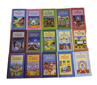 Lot 23 PATCHWORK MYSTERIES Guideposts near complete 1-11, 13, 14,  17-23 25-27  - Image 1 of 4