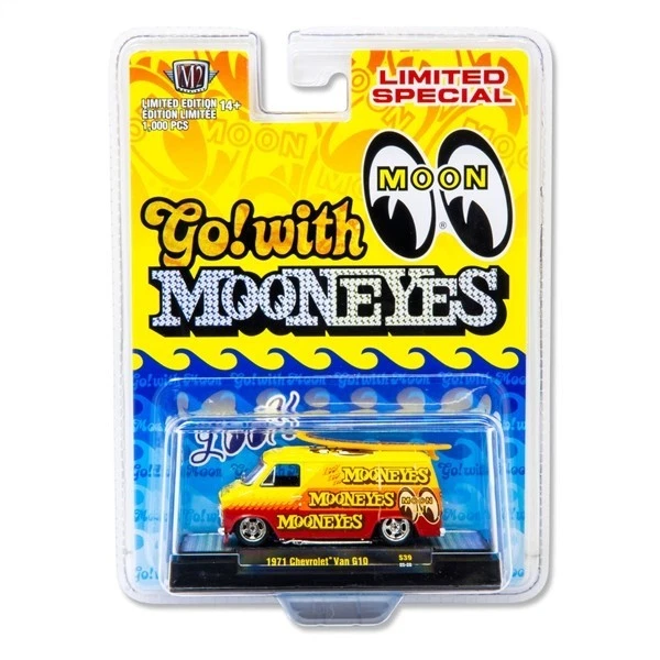 2025 M2 Machines x MOONEYES Vanning a Go, Go! New limited release 1000pcs - Image 1 of 4