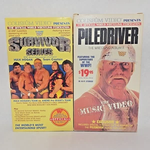 Vintage WWF VHS Survivor Series & Piledriver The Music Video 1987 Coliseum Video - Bild 1 von 24