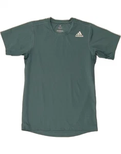 ADIDAS Mens Climalite T-Shirt Top Large Green Polyester BT16 - Picture 1 of 3