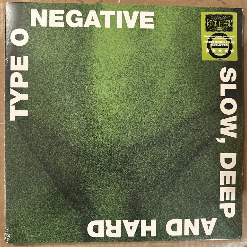 Type O Negative Slow Deep And Hard (RKTBR24) (B&MEX) Records & LPs