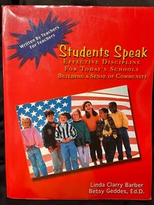 Students Speak Effective Discipline for Today's Schools Building a Sense of Co - Picture 1 of 1
