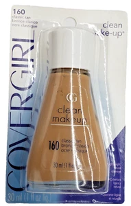 NEW CoverGirl Clean Liquid Make Up Foundation- 160 Classic Tan - Picture 1 of 1