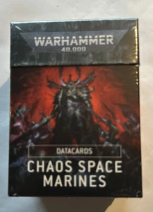 Datacards Chaos Space Marines Warhammer 40000 Spiele Workshop brandneu in Verpackung versiegelt - Bild 1 von 2