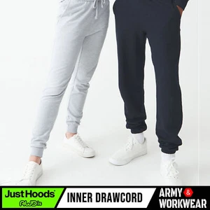 Felpa jogger con polsini AWDIS college pantaloni jogging vita elasticizzata uomo - Foto 1 di 12