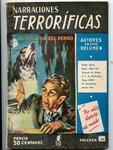 NARRACIONES TERRORIFICAS #44, Horror Pulp, Ed. Molino, 1943 - Picture 1 of 1