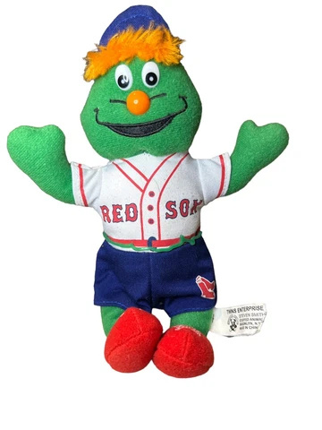 Boston Red Sox Mascot Wally Green Monster Plush Bean Bag MLB Toy Collectible Cover