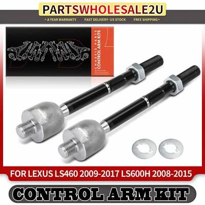 2x Front Inner Steering Tie Rod End for Lexus LS460 2009-2017 LS600h 08-15 AWD - Image 1 of 4