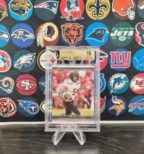 2017 Leaf Draft #56 Patrick Mahomes ROOKIE BGS 10 IMMACOLATO - Foto 1 di 4