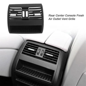 Rear Center Console Fresh Air Outlet Vent Grille Cover For BMW 5 Series F10 F11 - Picture 1 of 6