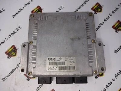 Unidad de control motor peugeot 406 bosch 0281010593 9643527380 Foto 1 de 2