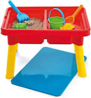 Kids Activity Sensory Table Toddler Sand Water Box with Lid Indoor Outdoor Play