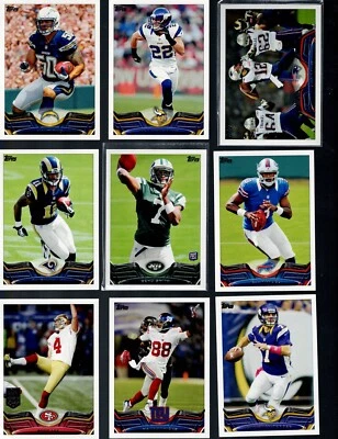 2013 TOPPS FOOTBALL COMPLETE YOUR SET 251-400 + INSERTS  BUY 2 GET 1 FREE! - Image 1 of 4