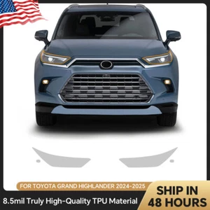 Headlights Precut Paint Protection Film PPF For Toyota Grand Highlander 2024-UP - Picture 1 of 20