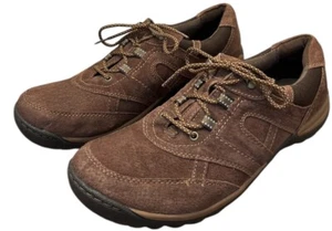 Earth Origins Carter Brown Suede Lace-Up Oxfords Shoes Size 11M - Picture 1 of 9