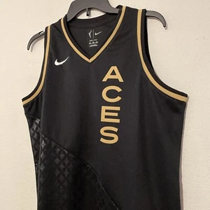 New Nike WNBA Las Vegas Aces Explorer Edition Black Jersey YOUTH Sz XL 18/20 $99 - Picture 1 of 10