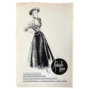 Anuncio estampado Antoinette Hagen 1948 5,75x8,5 vintage años 40 ropa para mujer moda” - Imagen 1 de 2