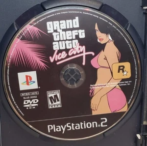 Solo disco Grand Theft Auto: Vice City (Sony PlayStation 2, PS2) - Imagen 1 de 1