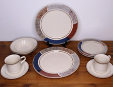 Anchor Dinnerware Forum 10 Piece Set Vintage 1960s  Place Setting for 2 EUC !