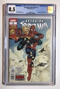 š„Avenging Spider-Man #9 1st App CAROL DANVERS AS CAPTAIN MARVEL - CGC 8.5 - Picture 1 of 3