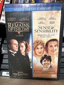Remains of the Day AND Sense and Sensibility Two DVD Set Double Feature Emma Tho - Picture 1 of 1