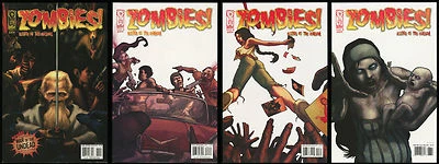 Zombies Eclipse of the Undead Comic Set 1-2-3-4 Lote Walking Dead Embarcado Foto 1 de 4