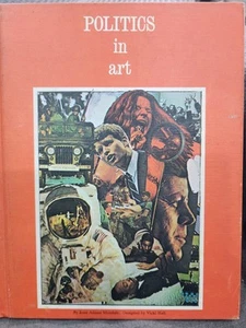 Joan Adams MONDALE  Politics in Art Signed 1st Edition 1972 - Picture 1 of 9