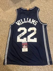 DUKE BLUE DEVILS- JAY WILLIAMS SIGNED AUTOGRAPH JERSEY JSA COA BROTHERHOOD - Picture 1 of 9