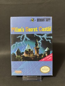 Milon's Secret Castle (Nintendo NES, 1988) BOX ONLY - Authentic! Lots of Photos 