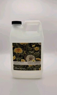 Lemon Verbena Hand Soap Refill 64 Oz Clean Ritual Infused With Olive Oil - Image 1 of 2