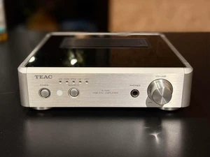 TEAC A-H01-S Silver USB DAC Stereo Premain Amplifier Good Condition Working - Picture 1 of 5