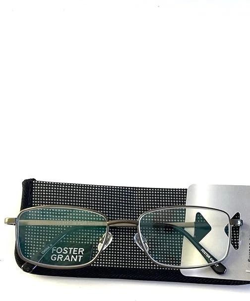 Foster Grant Men's Reading Glasses T10 Gunmetal - Image 1 of 2