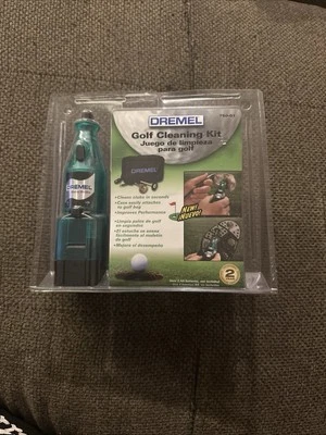 Dremel Golf Cleaning Kit 760-01 w/ 2 Tools & Carrying Case - New & Sealed In Box - Image 1 of 3