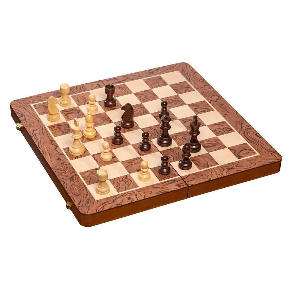 Schach Backgammon Dame Set, Brettspiel, für 2 Spieler, ab 6 Jahren - Bild 1 von 1