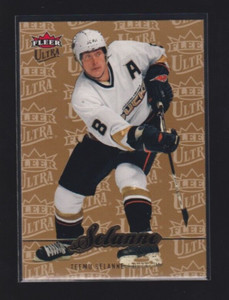 2007-08 Ultra Gold Medallion #198 Teemu Selanne - Anaheim Ducks - 135 - 🔥🏒🔥